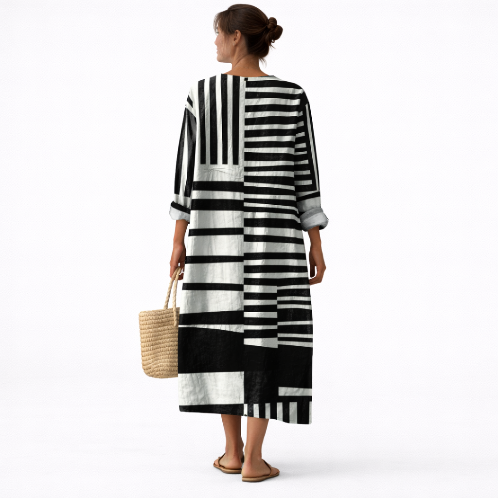 Kelsey | Graphic Print Dress
