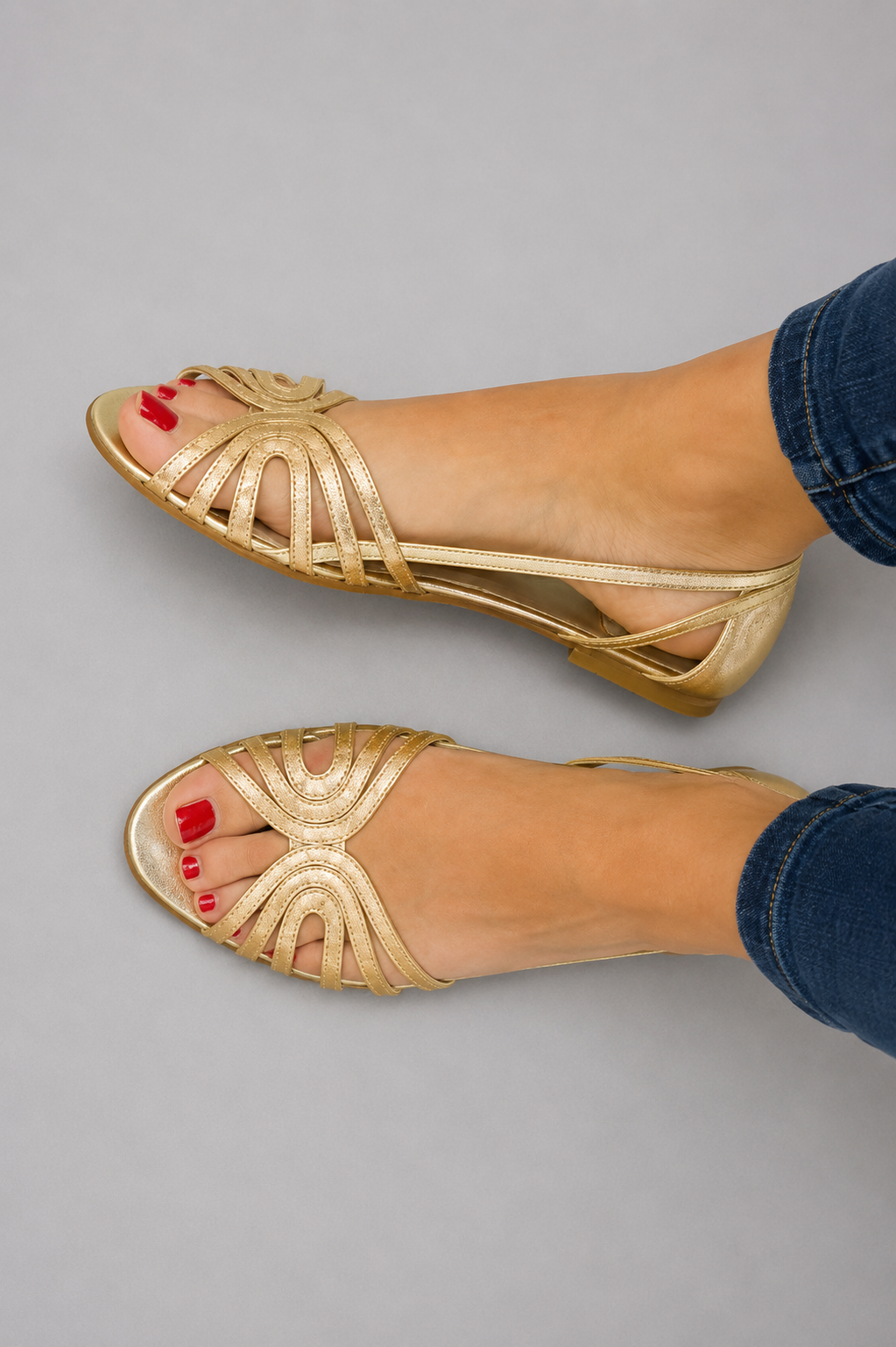 Chelsea | Golden Light Summer Sandals
