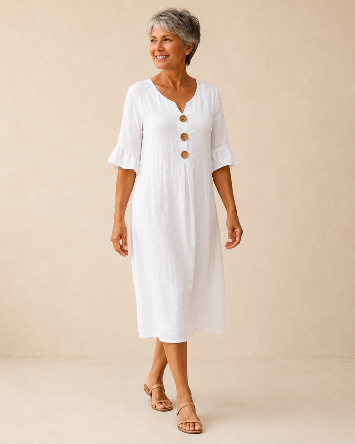 Chanté | Long Sleeve Textured Dress
