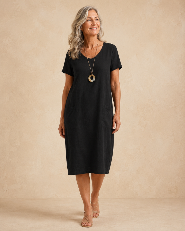 Faith | Casual Maxi Dress with Fluid Fit