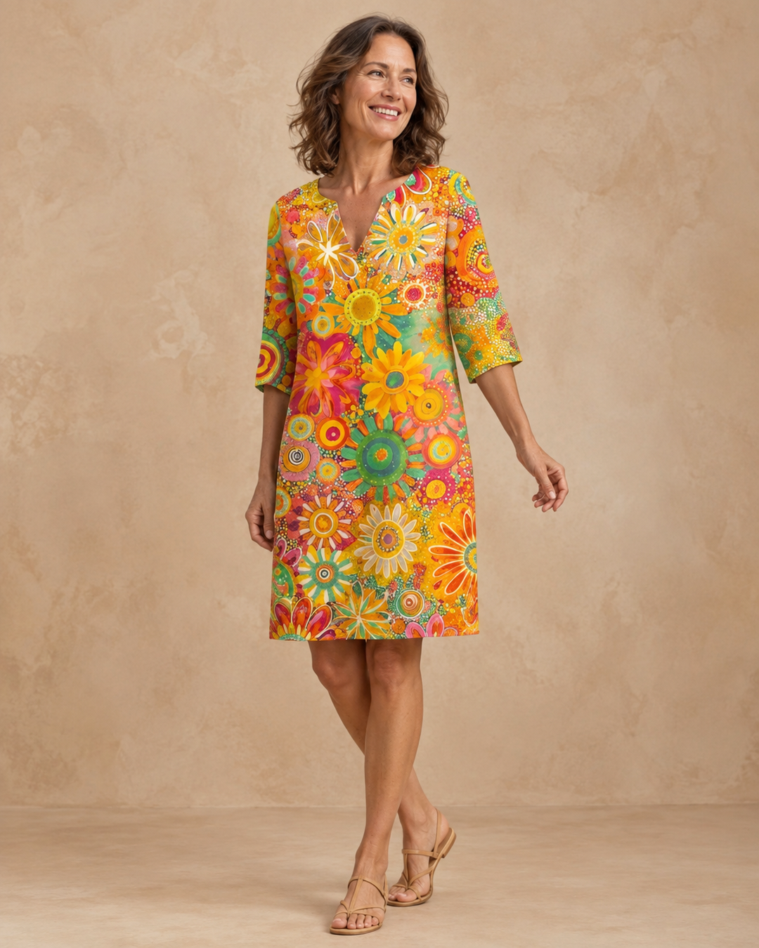 Palesa | Vibrant Floral Maxi Dress
