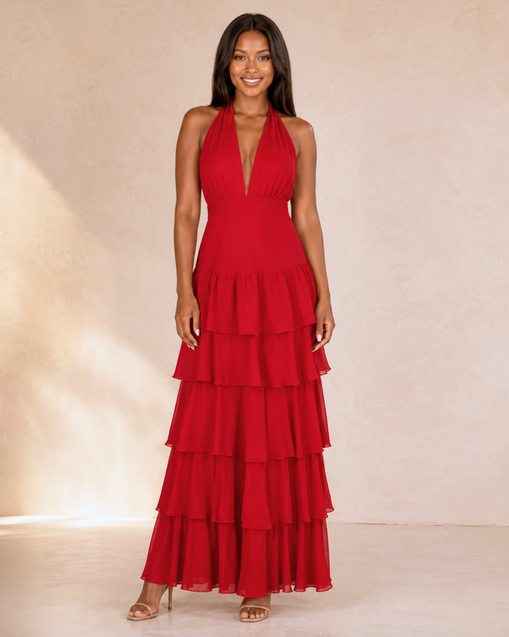 Kirsten | Dress in red