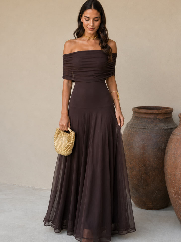 Palesa | Dress in brown