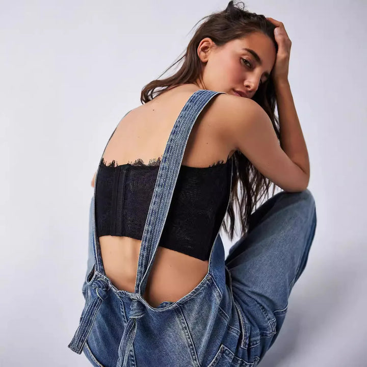 Marta | Women's Denim Jumpsuit