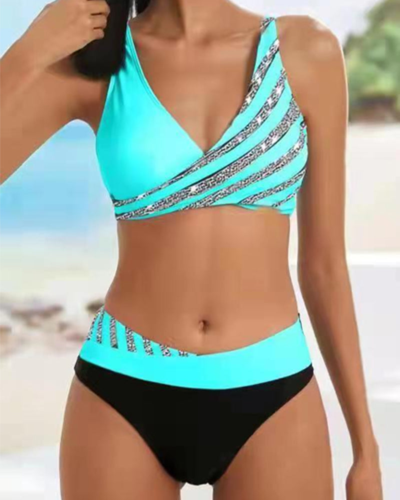 Candela | Printed Bikini in Warm Tones