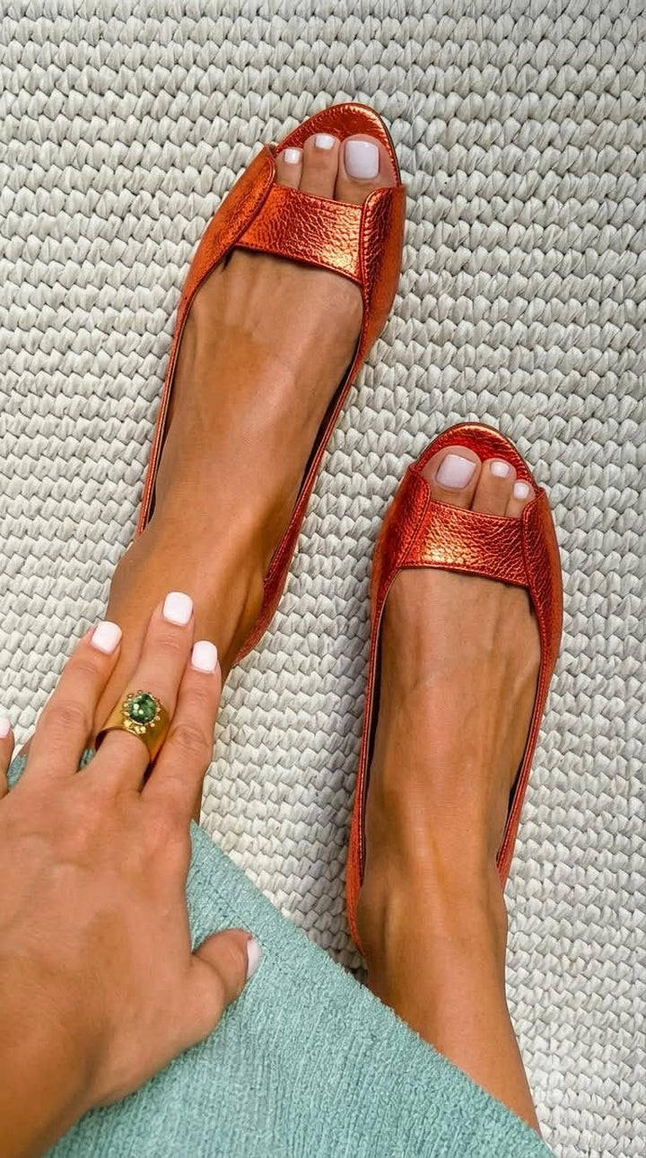 Kagiso | Golden Chic Comfort Sandals