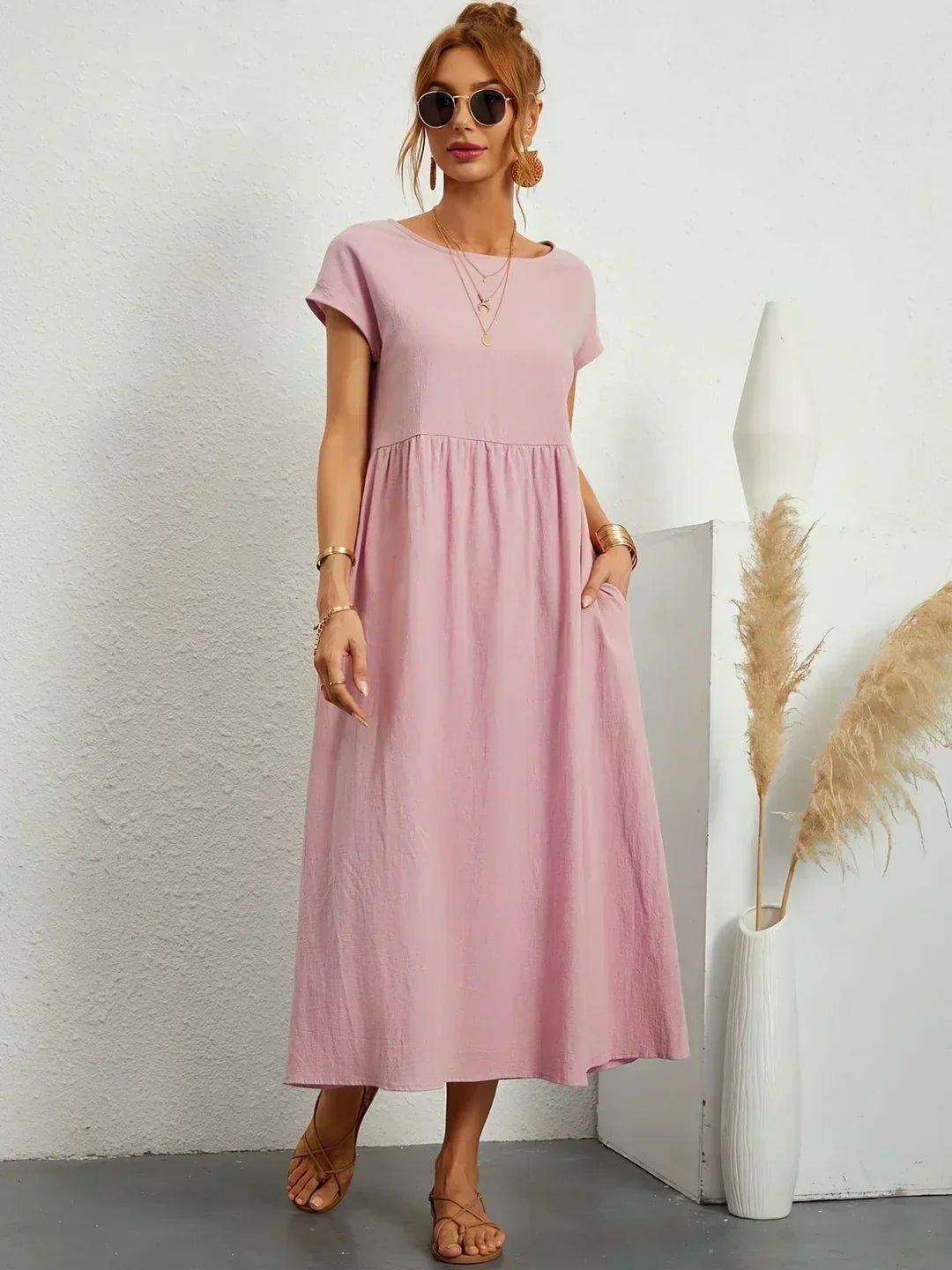 Robyn | Fluid Midi Dress