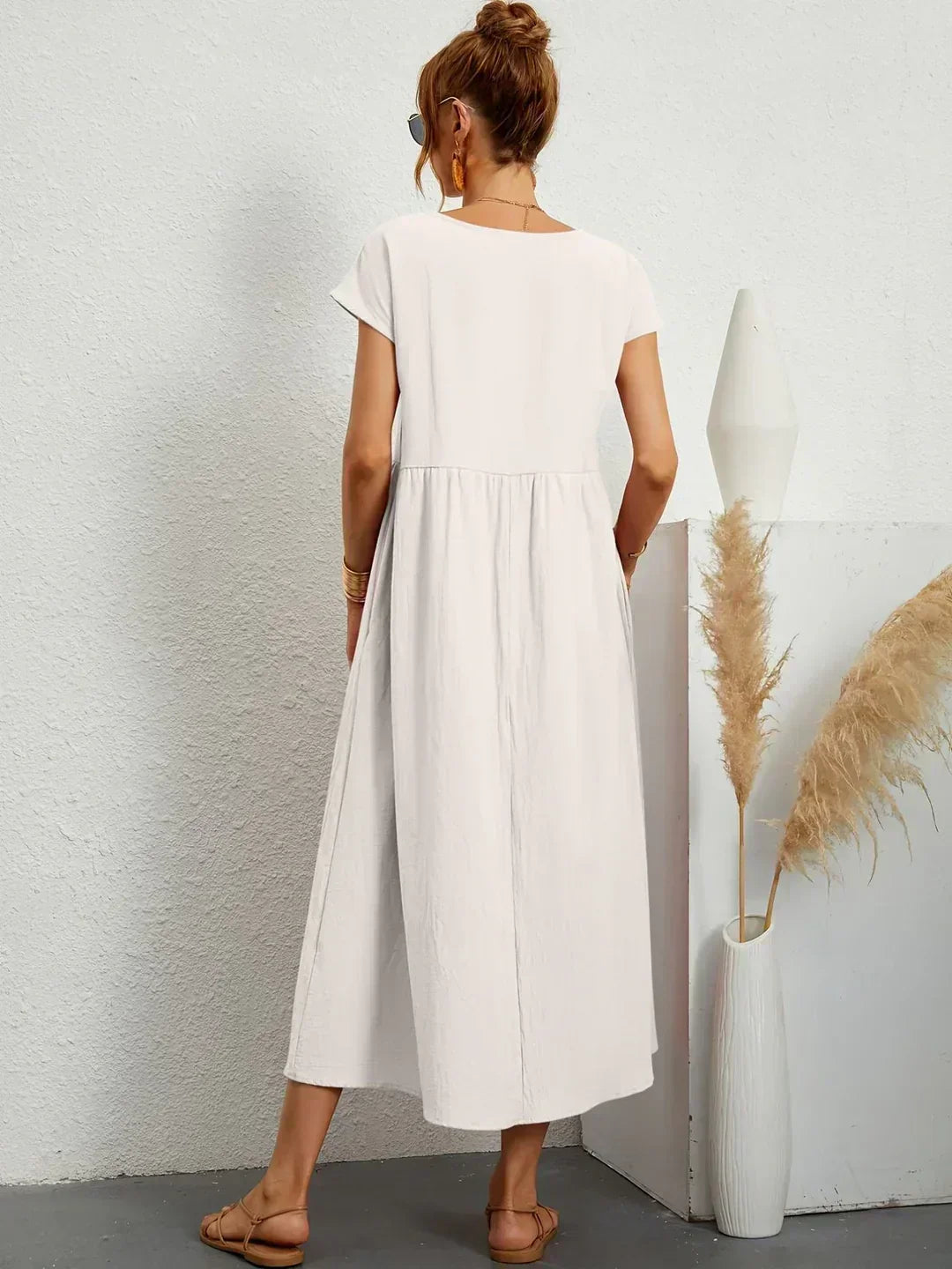 Robyn | Fluid Midi Dress