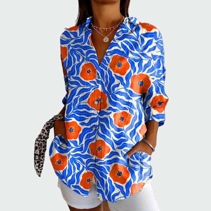 Floral Print Style Shirt