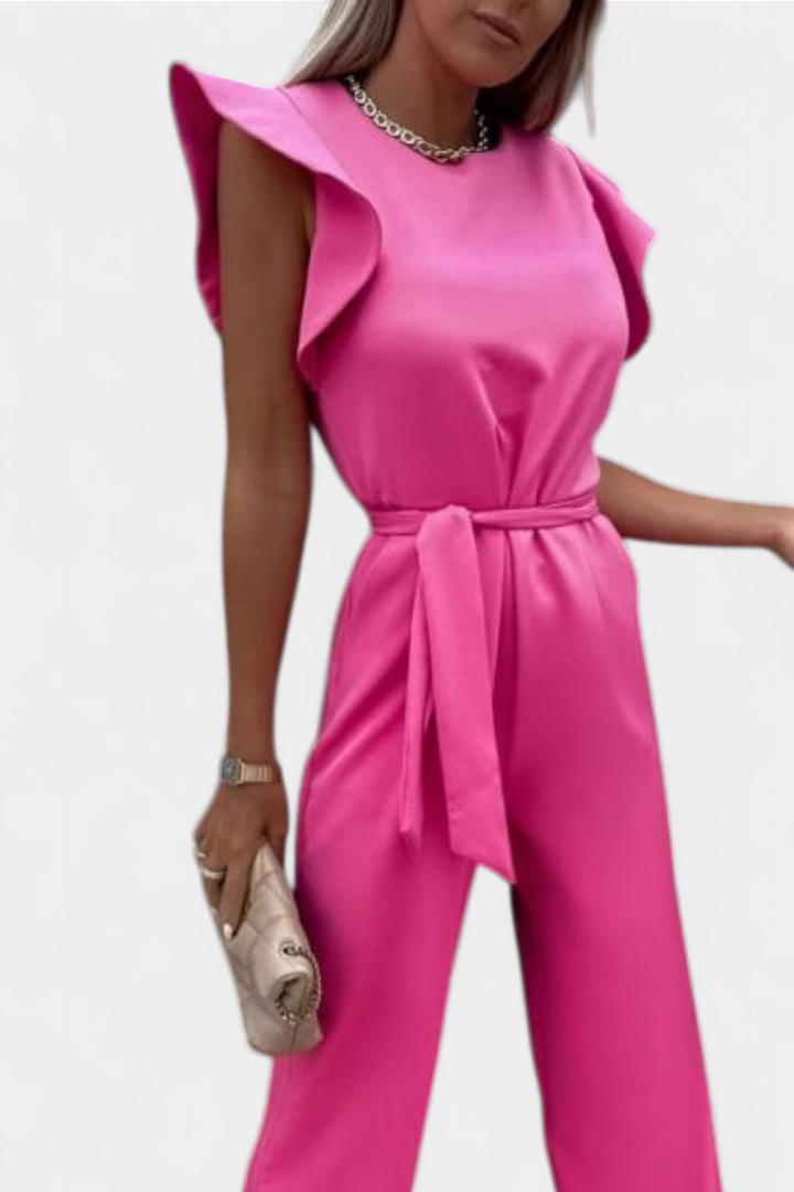 Shalonda | Elegant Sleeveless Jumpsuit with Bow