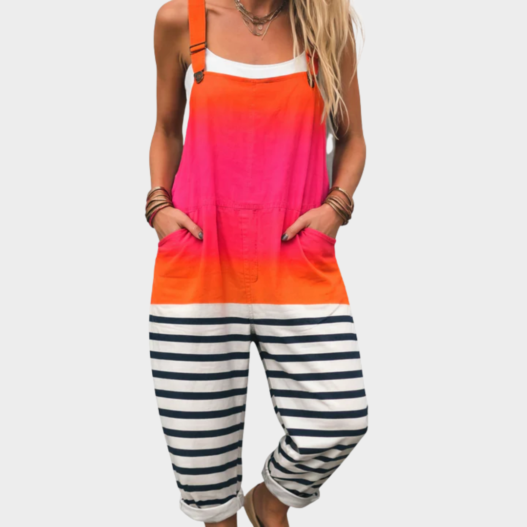 Rina | Comfortable Printed Work Jumpsuit