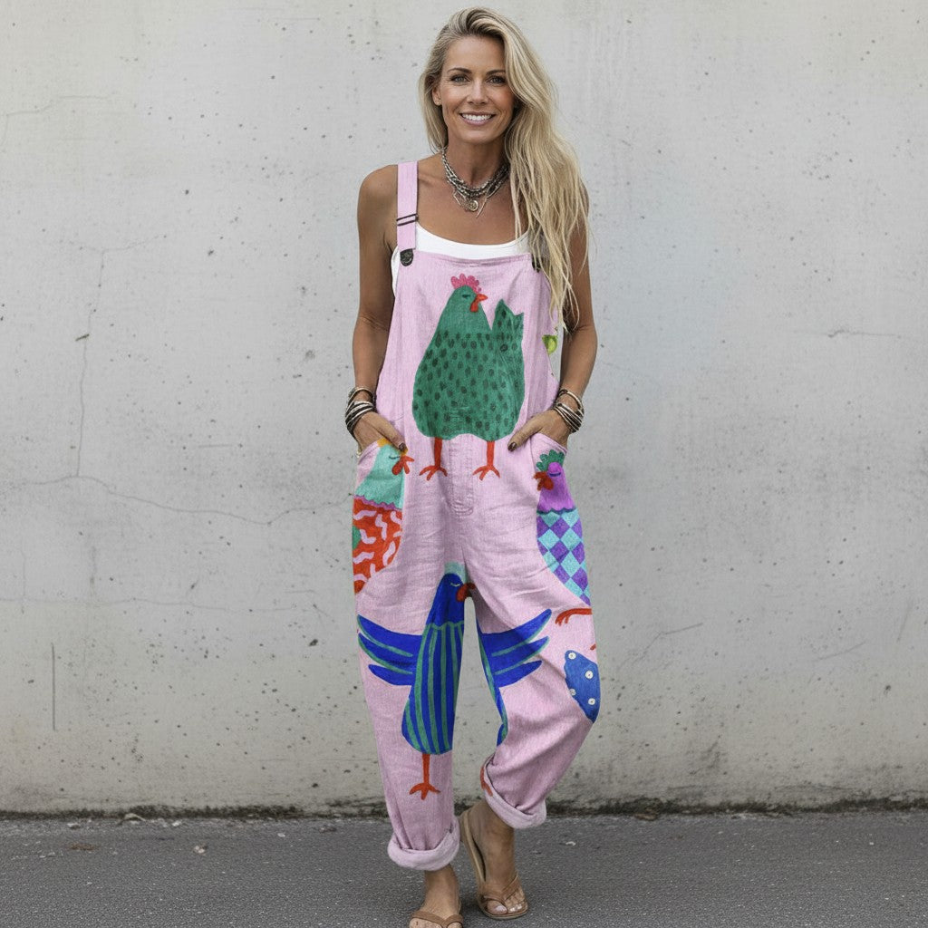 Joaquina™ | Comfortable Overall with Print