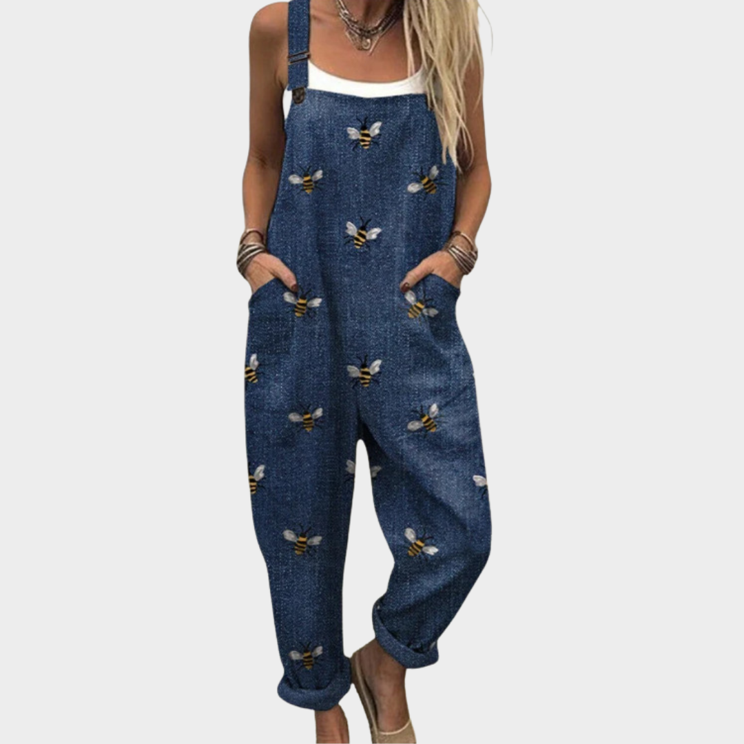 Alta | Printed Comfortable Work Jumpsuit