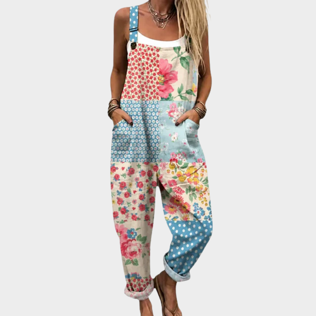 Amber | Comfortable Printed Jumpsuit