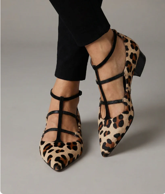 Bridget | Leopard Print Heels