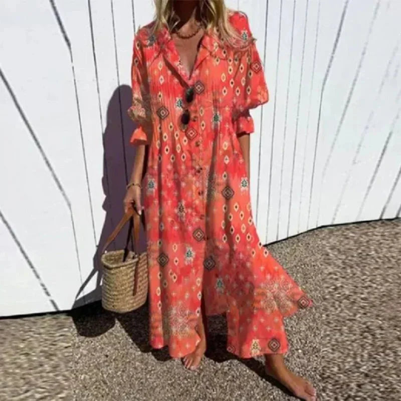 Marike | Lightweight Bohemian Maxi Dress