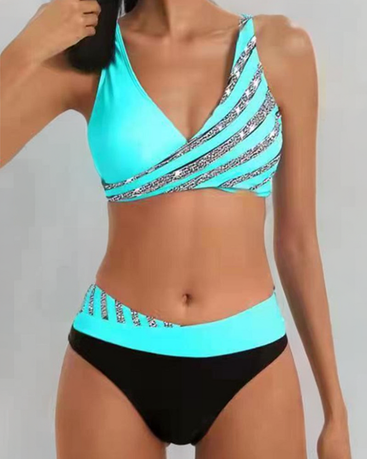 Candela | Printed Bikini in Warm Tones