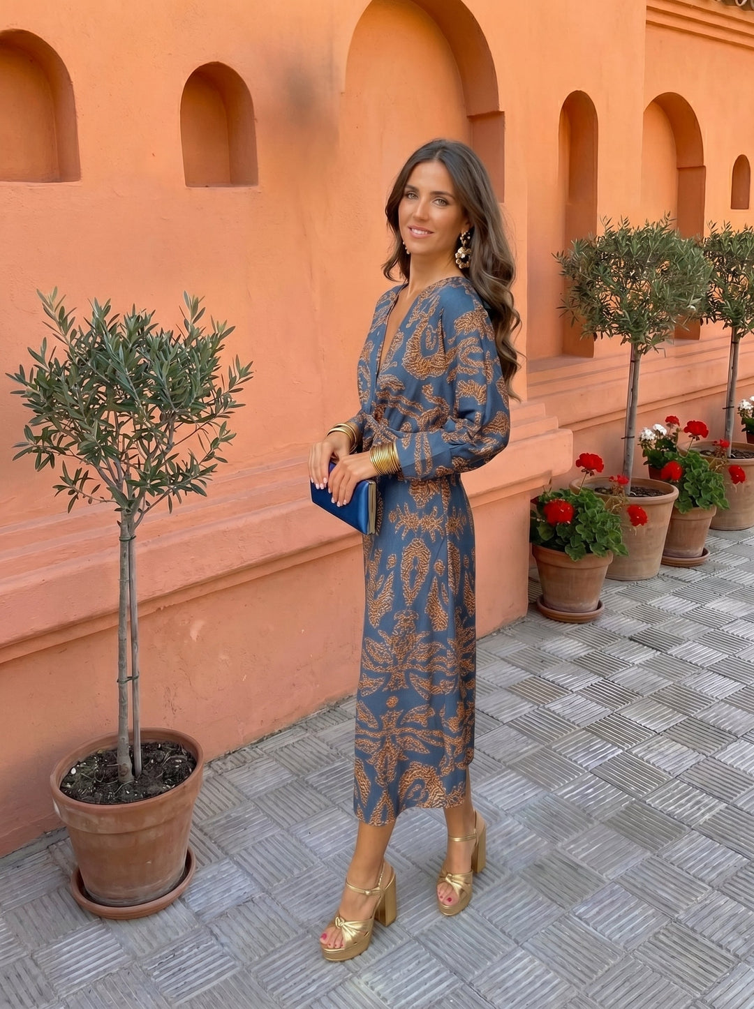 Kagiso | Midi Dress with Print