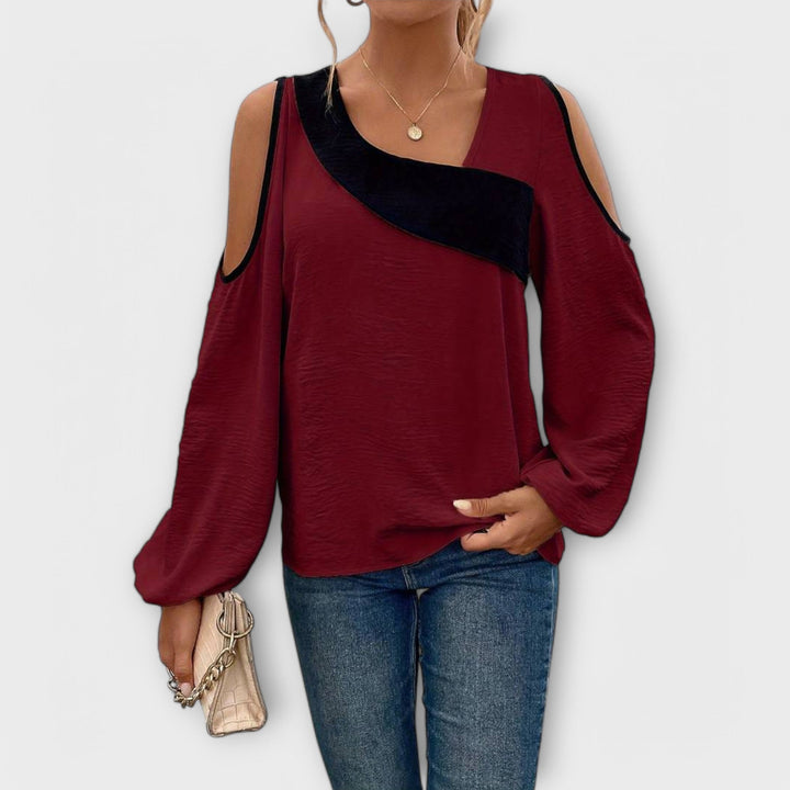 Scarlett - Shirts with Square Neckline