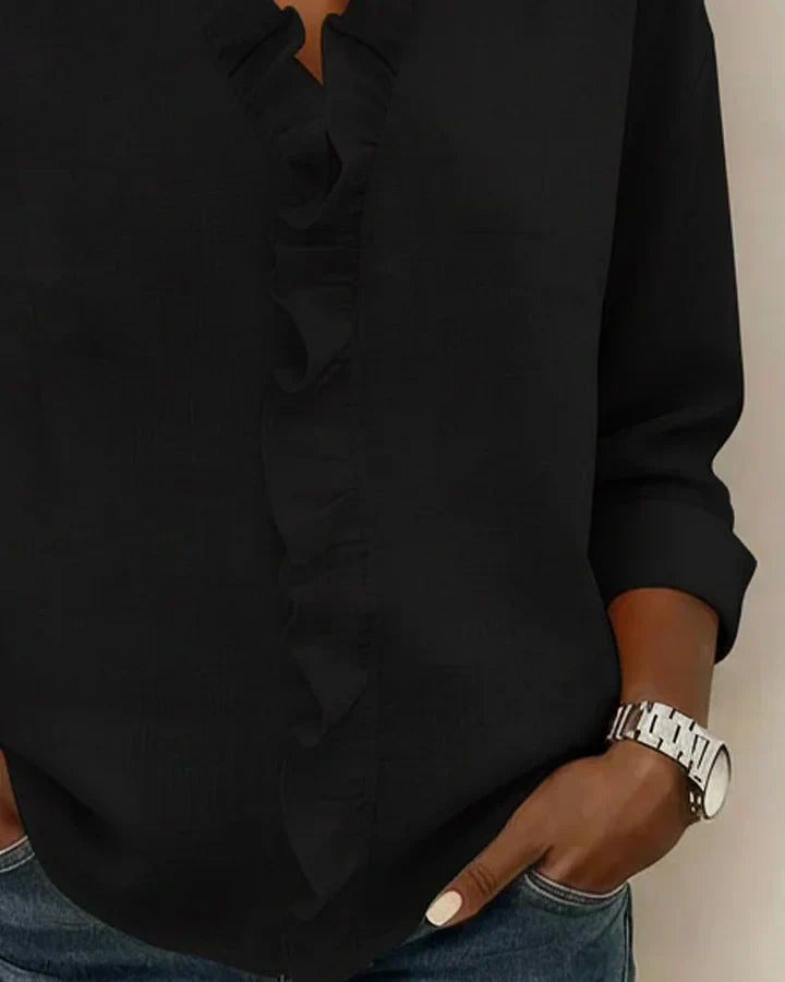 Martina - Ruffled Blouse