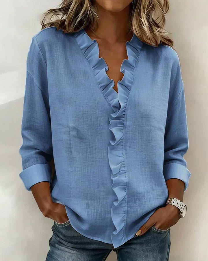 Martina - Ruffled Blouse