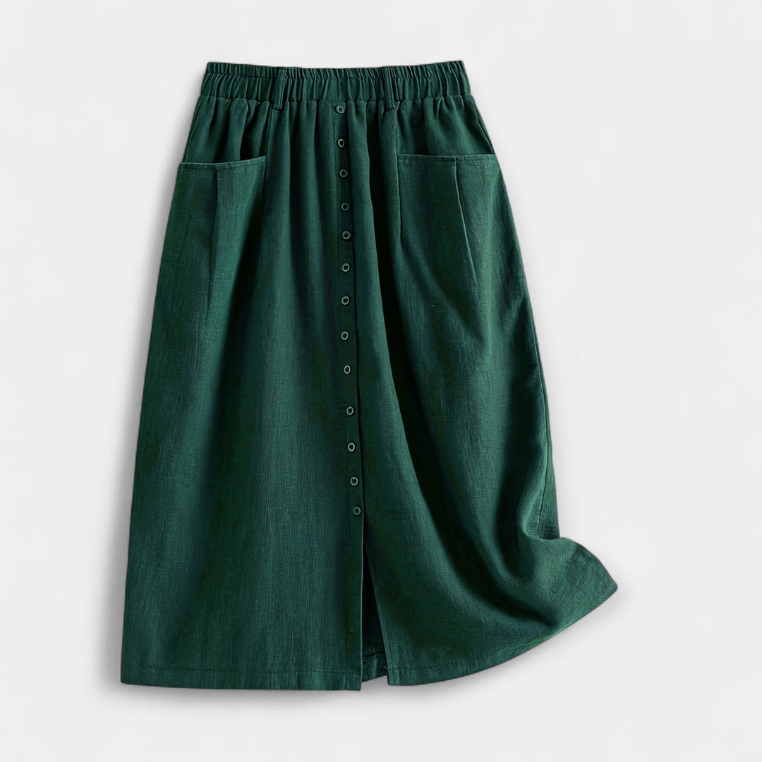 Nadia | Midi Skirt with Belt
