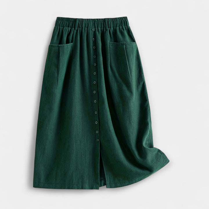 Nadia | Midi Skirt with Belt