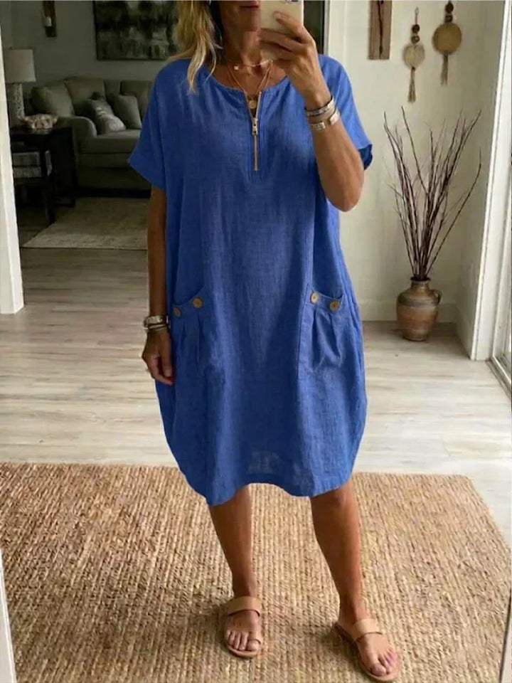 Storm | Maxi Dress with Front Closure