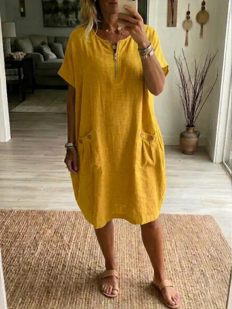 Storm | Maxi Dress with Front Closure