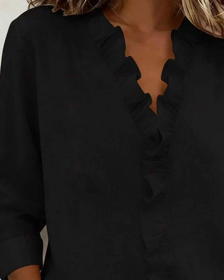 Martina - Ruffled Blouse