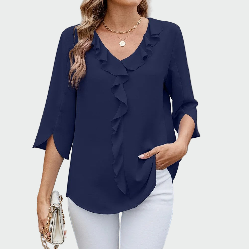 Elegant, sophisticated, and universal blouse