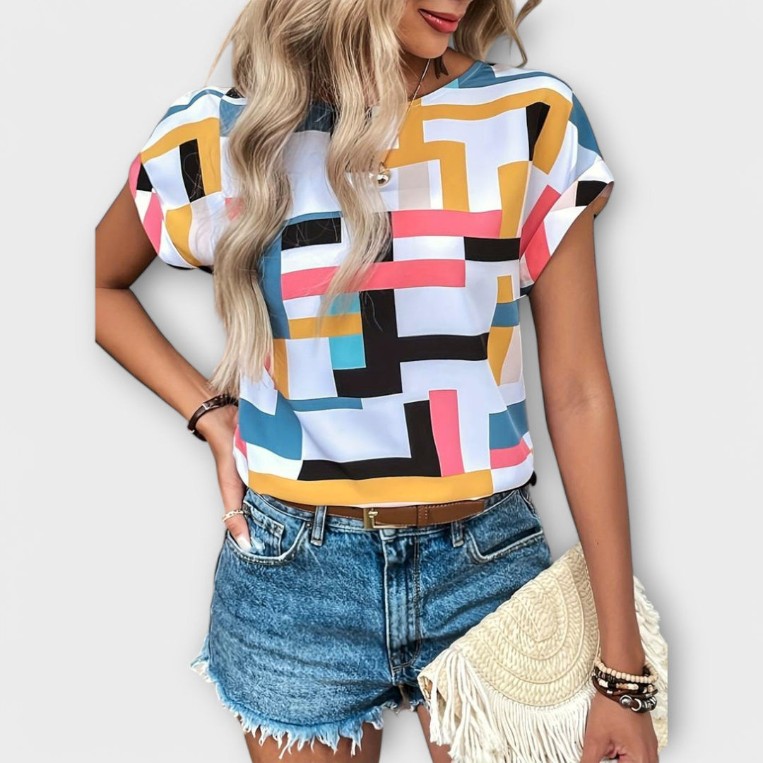 Mónica - Short Sleeve Blouse