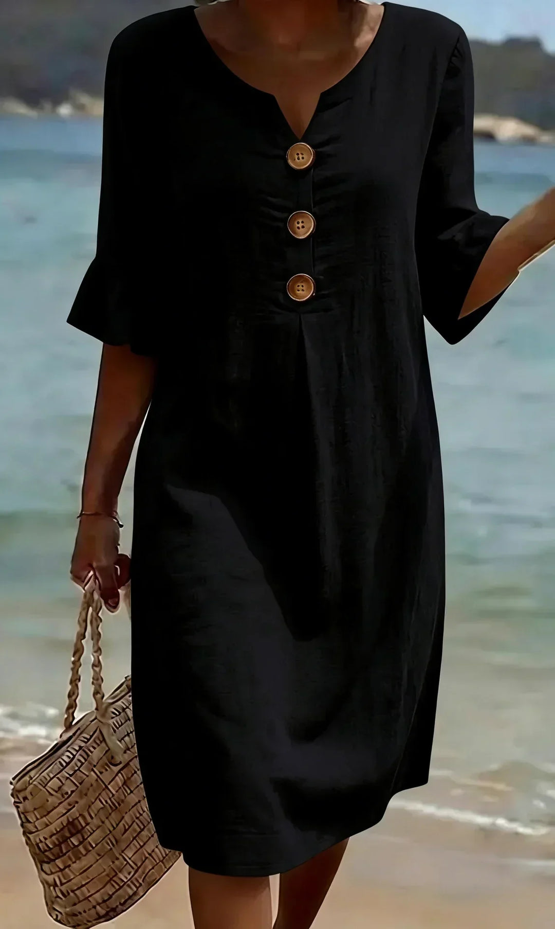 Chanté | Long Sleeve Textured Dress