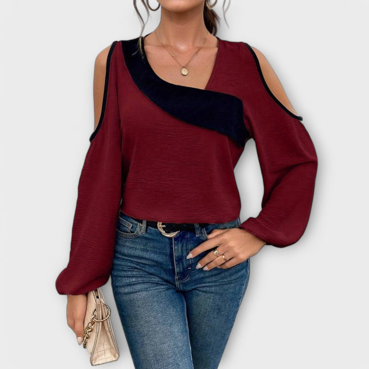 Scarlett - Shirts with Square Neckline
