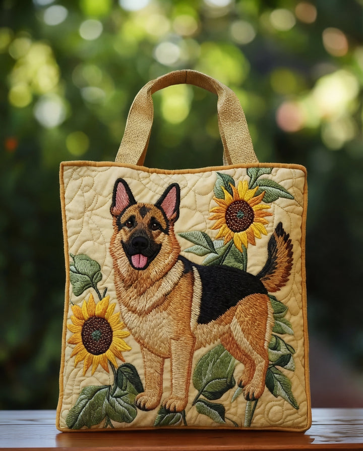 German Shepherd | Floral Loyalty