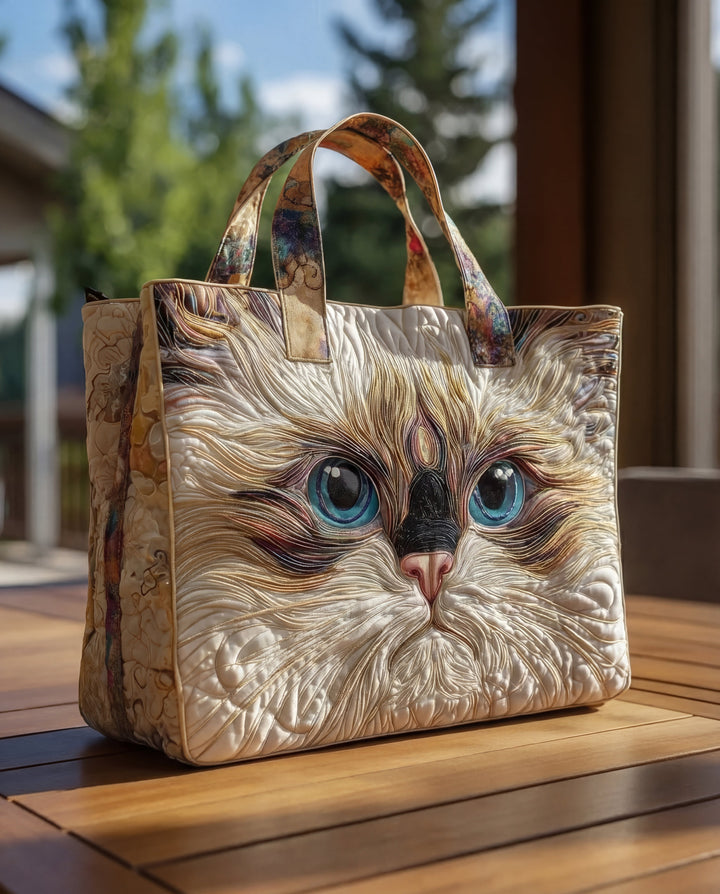 White Cat Blue Eyes | Pure Elegance