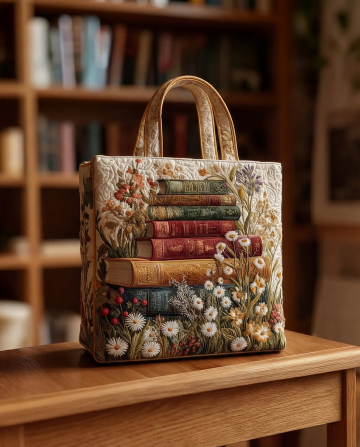 Floral Quilted Tote | Art in Every Stitch