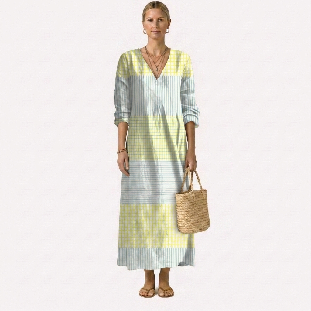 Devon | Natural Elegance Linen Dress