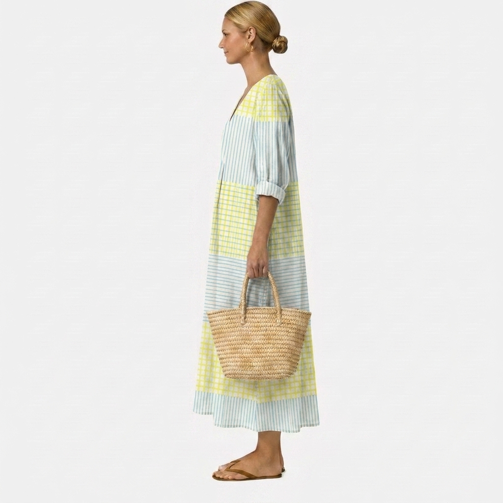 Devon | Natural Elegance Linen Dress