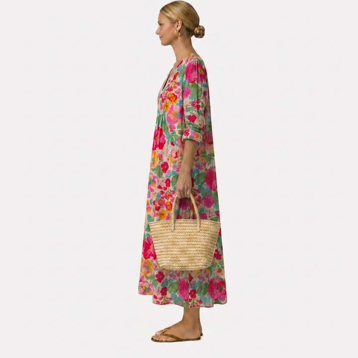 Palesa | Elegant Floral Dress