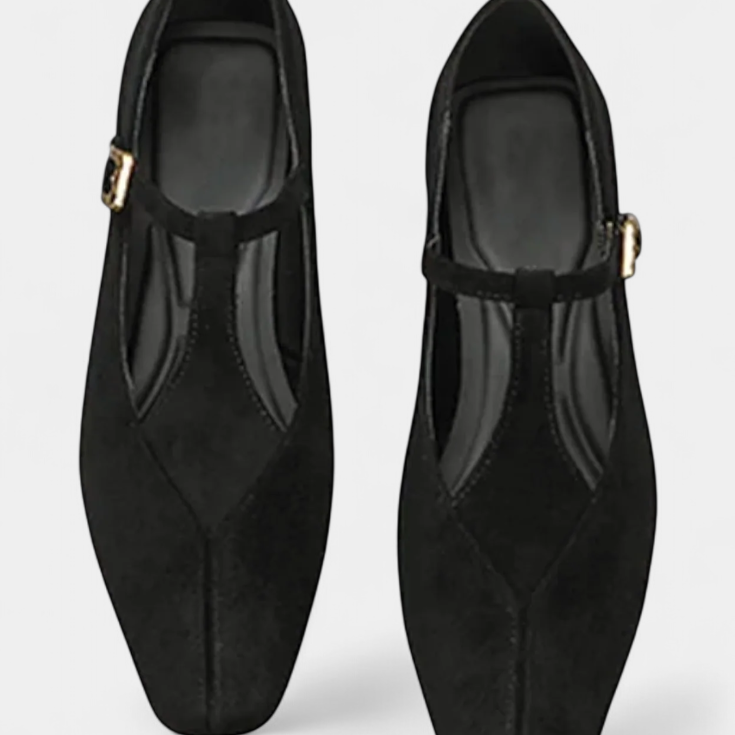 Elly | Low Heels with Strap and Buckle