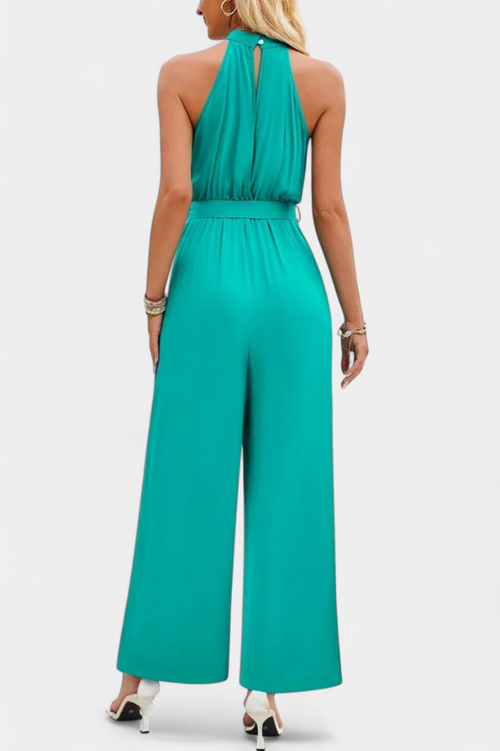 Asymmetrical | Mono Nyree with Cut-Out and Bow Sleeve