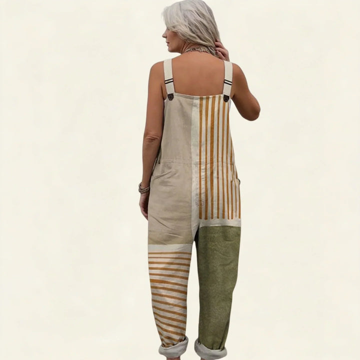 Cara | Comfortable Printed Work Jumpsuit