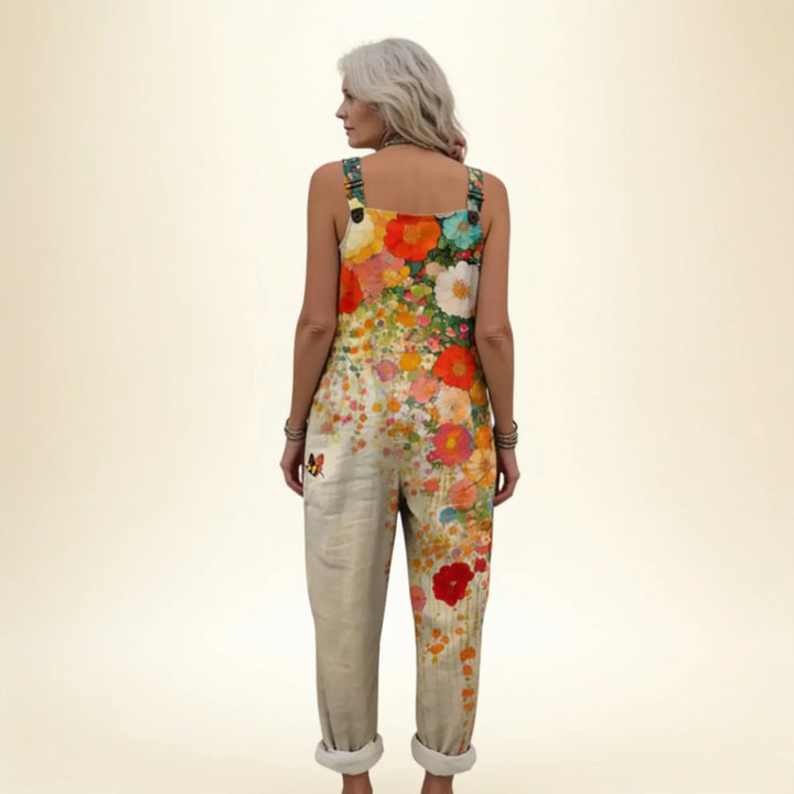 Storm | Comfortable Printed Work Jumpsuit