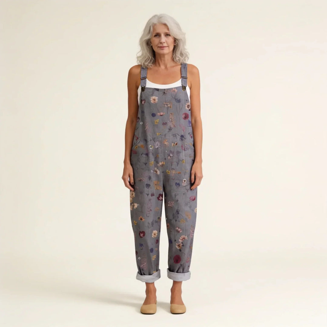 Marike | Comfortable Printed Work Jumpsuit