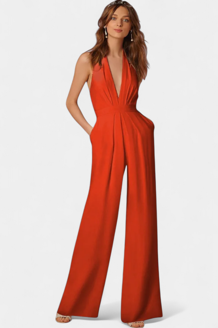 Lilac | Wide-Leg Jumpsuit with Light Elegance