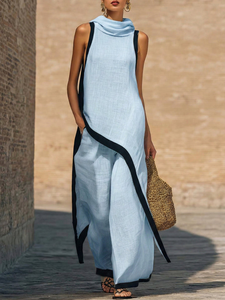 Alma|Elegant Linen and Cotton Set