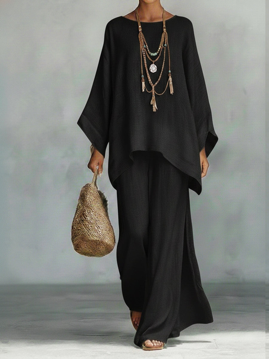 MARIA | LOOSE COTTON AND LINEN SET