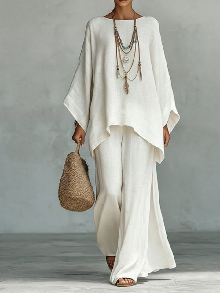 MARIA | LOOSE COTTON AND LINEN SET