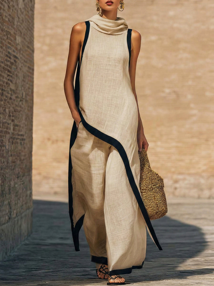 Alma|Elegant Linen and Cotton Set